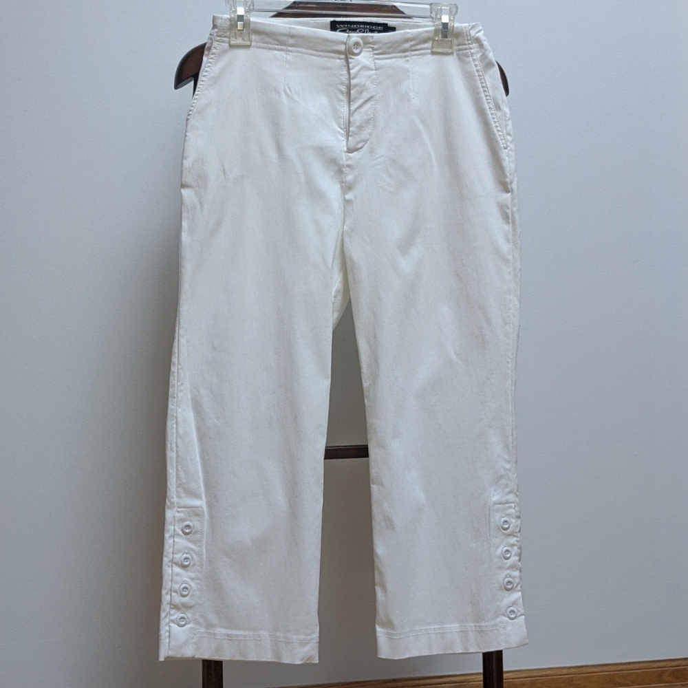Windridge white clam diggers
